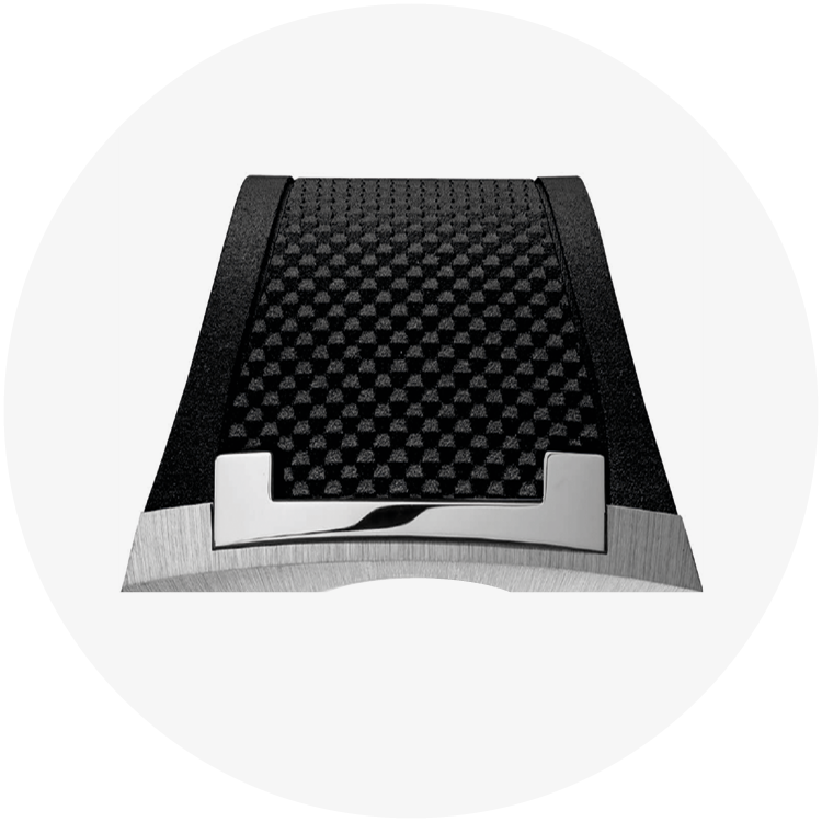 ANT S black Rubber Strap