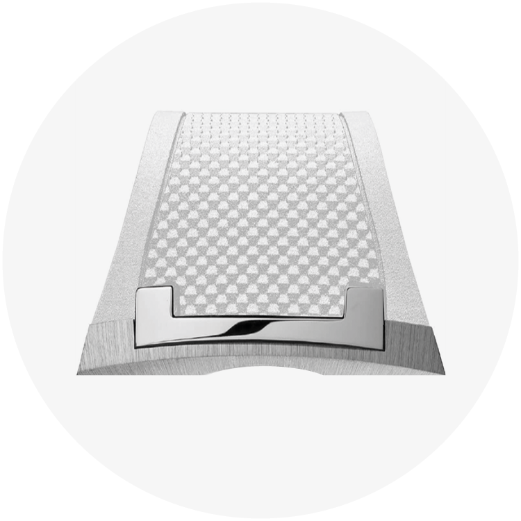 ANT S white Rubber Strap