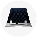 [24011] ANT Dark Blue Rubber Strap