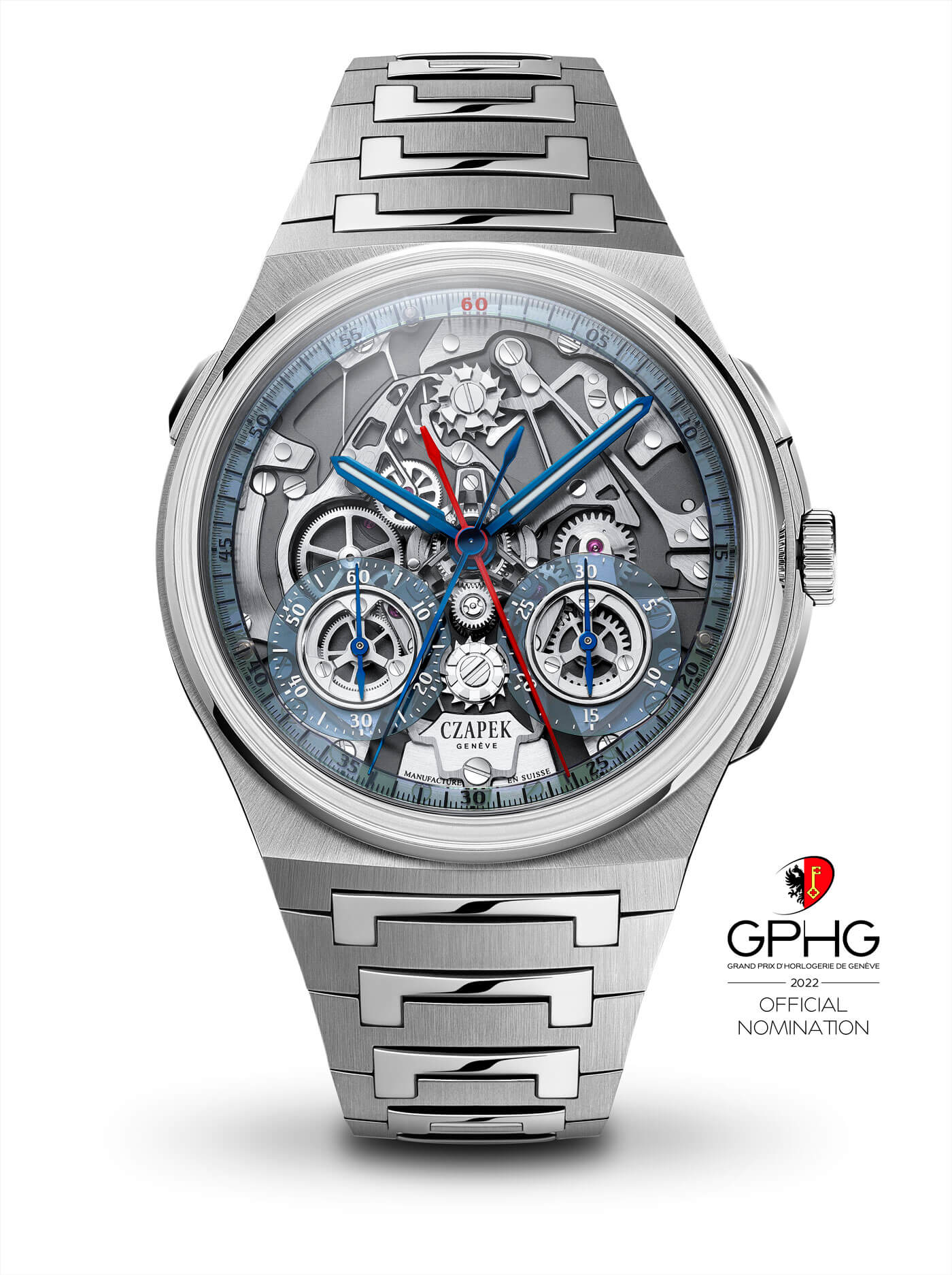 Antarctique Rattrapante, Ice Blue