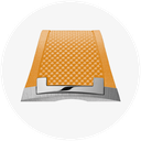 [24015] ANT Orange Rubber Strap