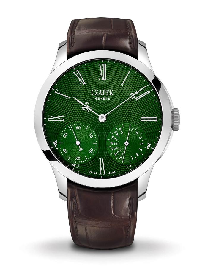 Czapek QdB Emerald Green L