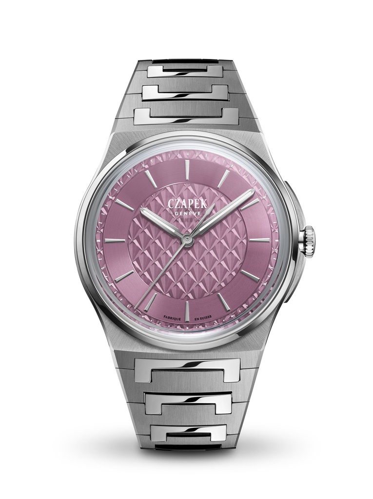 Czapek Antarctique S, Sashiko "Pink Lotus"