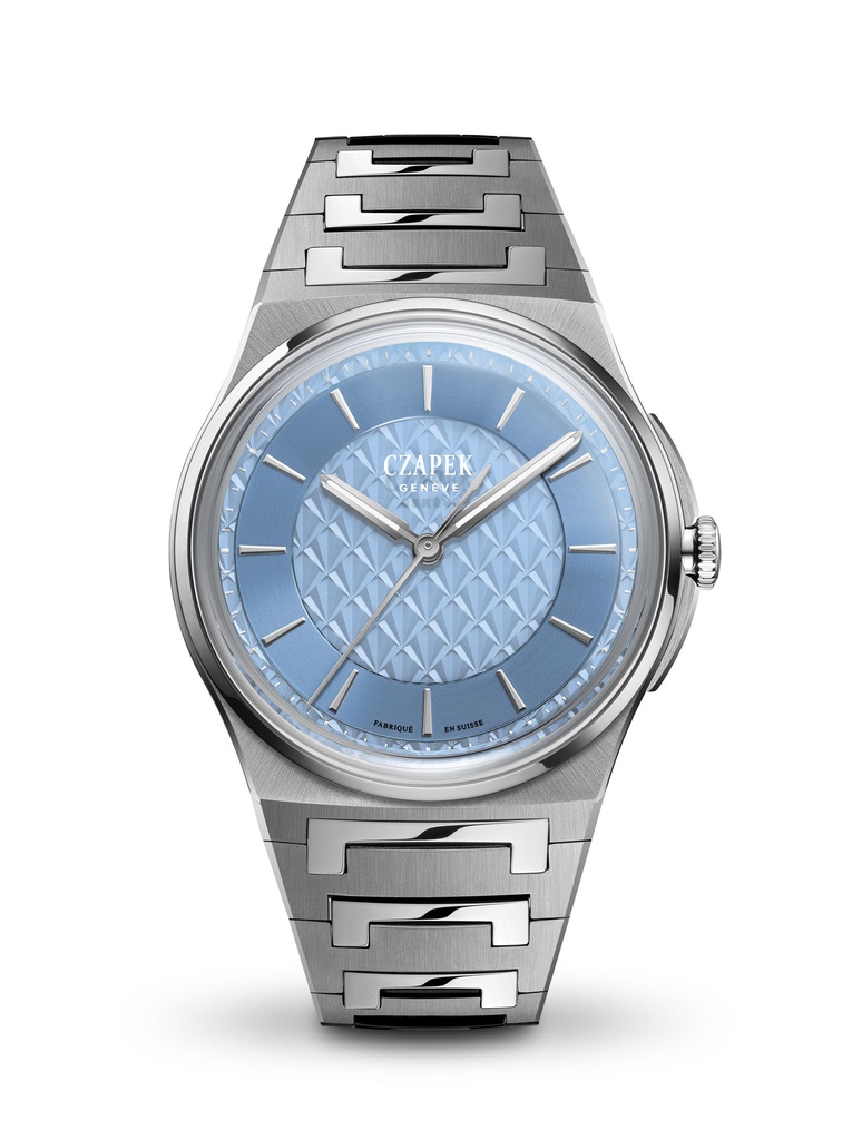 Czapek Antarctique S, Sashiko "Azure"